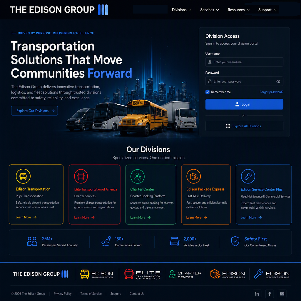 The Edison Group - Transportation Solutions That Move Communities Forward